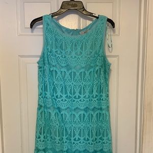Teal dress